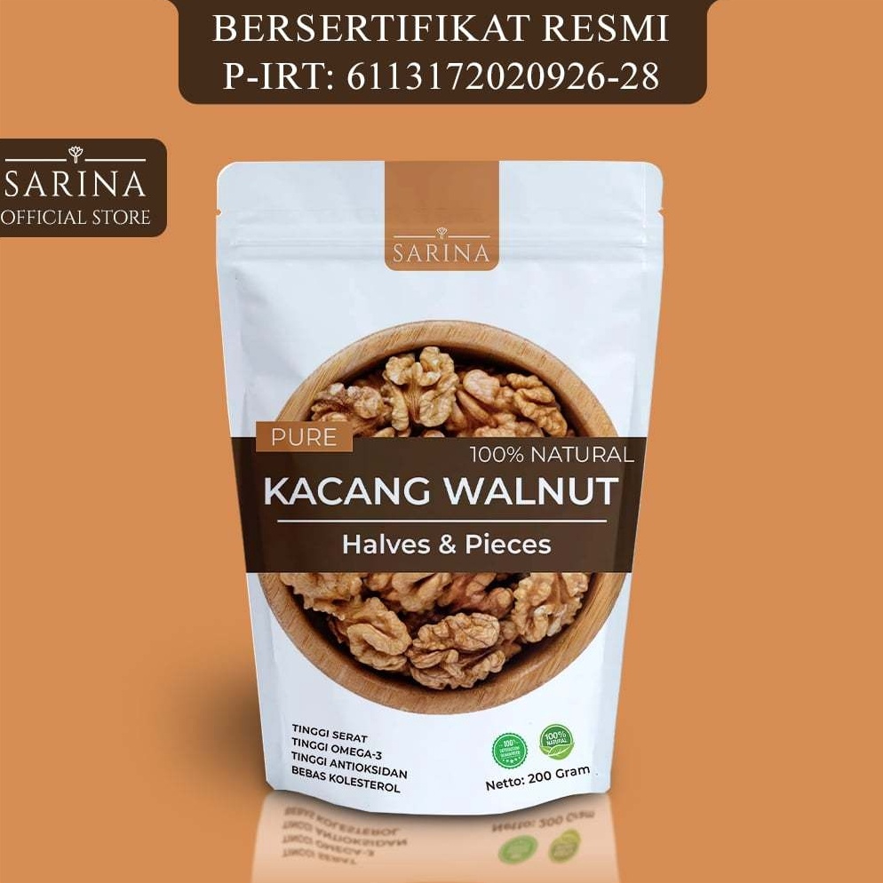 

Best Terl4ris WALNUT ROASTED KACANG WALNUT PANGGANG PREMIUM [222]