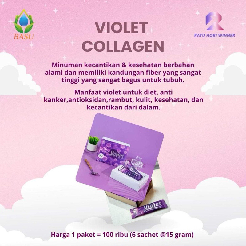 

Violet Collagen Isi 6 Pcs