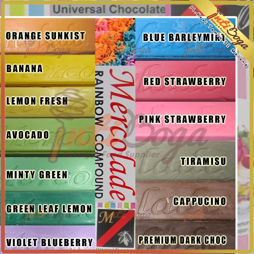 

[✑O16/] COKLAT MERCOLADE COMPOUND BATANG [180]