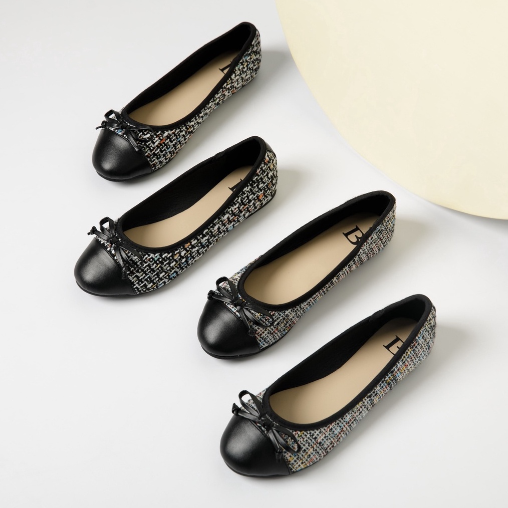 ✨SHOPEE MALL✨ Berrybenka - Sepatu Flatshoes Wanita Sofia Merra Ballerina grosir