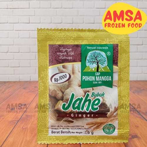 

Bubuk Jahe cap pohon mangga 6GR