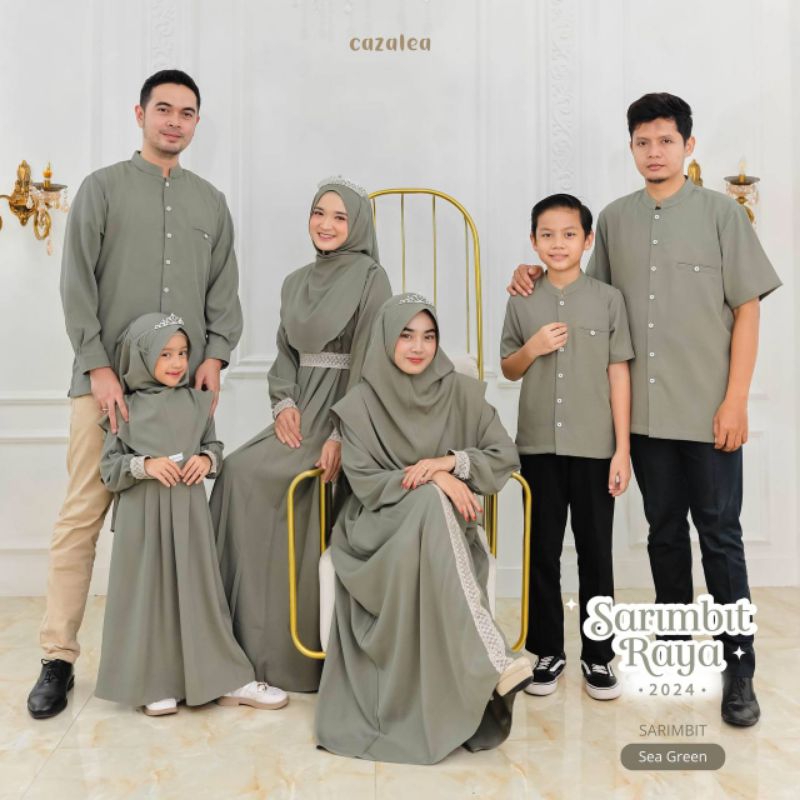 SARIMBIT RAYA 2024 CAZALEA SEA GREEN KHUSUS GAMIS