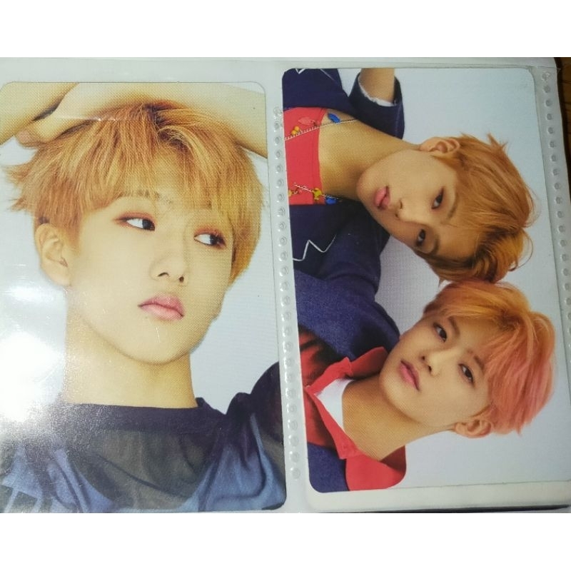 PC PHOTOCARD STICKER JISUNG JAEMIN NCT DREAM WE GO UP (MATTE)