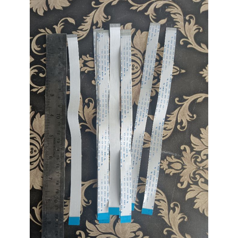 fleksibel halus 24 pin panjang 23cm bolak balik