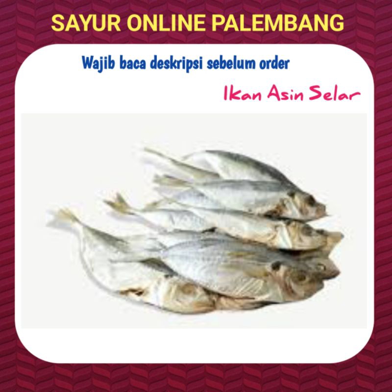 

Ikan Asin Selar 100gram - Pasar Toko Sayur Segar Ikan Online Palembang