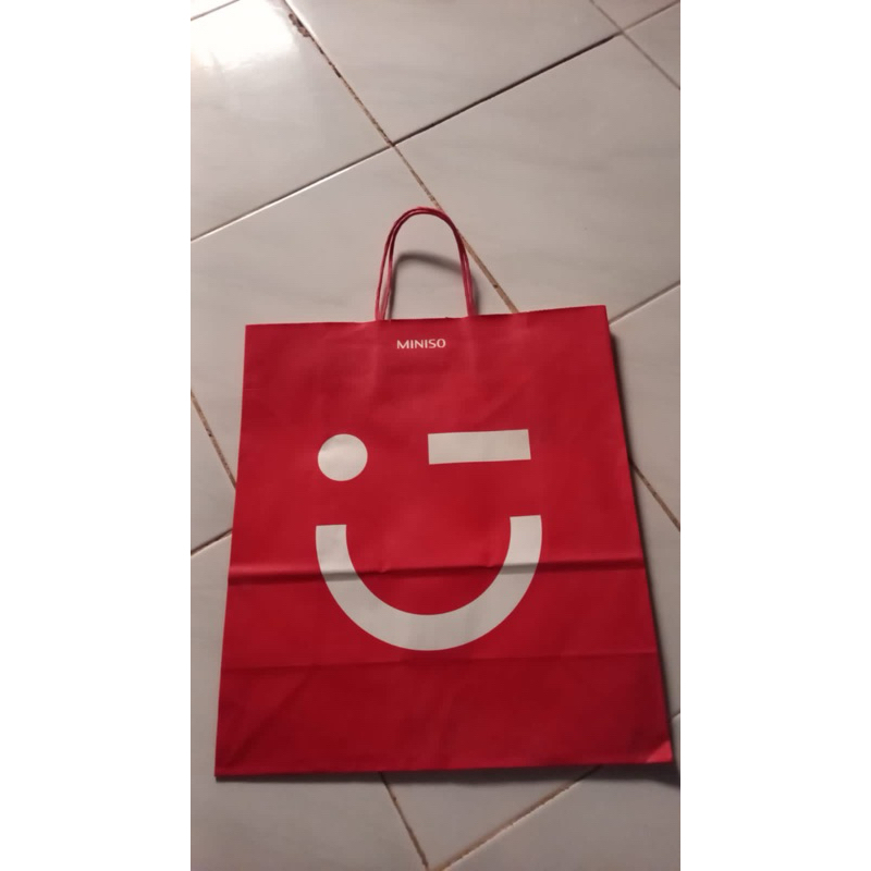 

Paper bag Miniso 34 x 38cm Ori Store