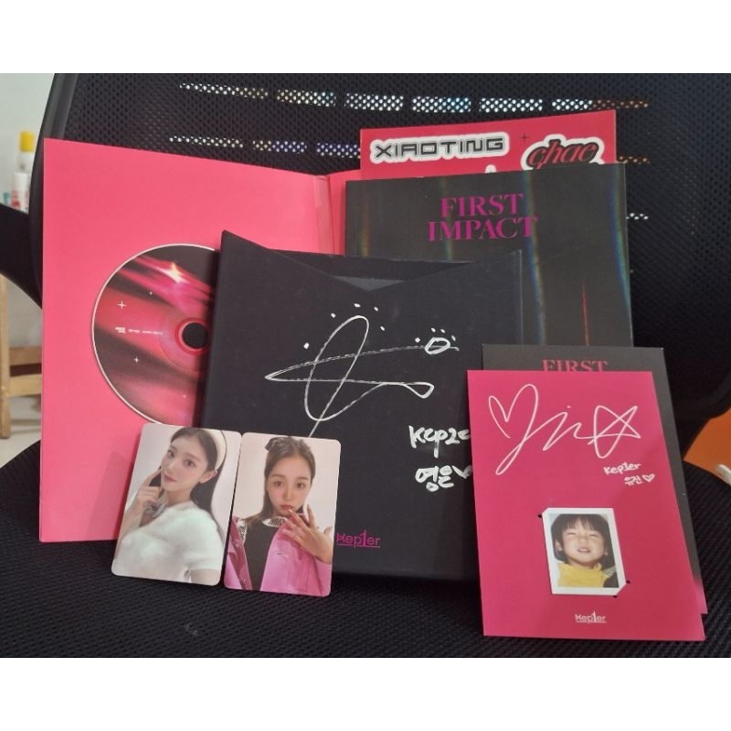 BOOKED Kep1er 1st Mini Album First Impact Mwave Signed Album Fullset