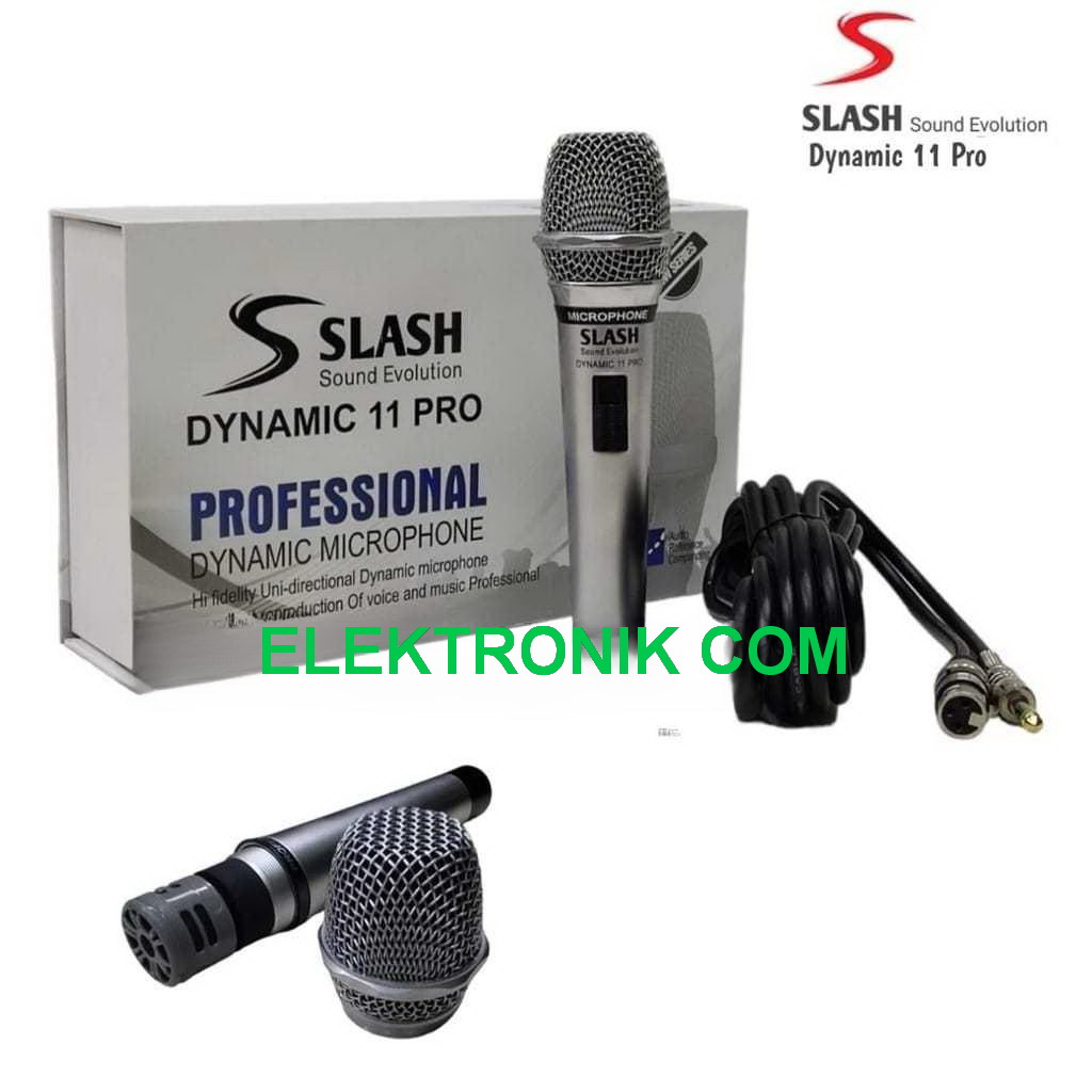 MIC KABEL SLASH DYNAMIC11PRO MIC SLASH DYNAMIC 11 PRO ORIGINAL