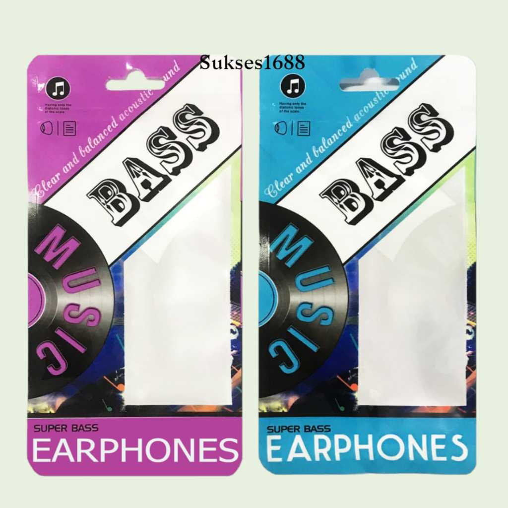 Plastik Klip Serba Guna Plastik packing Clip Plastik Headset / Earphone isi 100 pcs