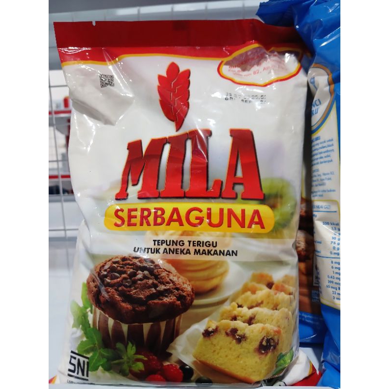 

Tepung terigu Mila serbaguna 1 kg