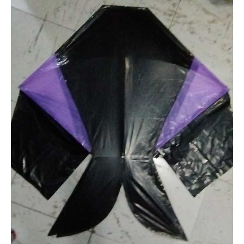 (DIJAMIN MENGUDARA)LAYANGAN COTEK BLOLONG BAHAN PALSTIK KNOCKDOWN UK.1,2 meter
