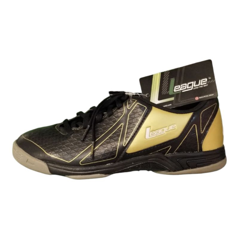 Sepatu Futsal League Gioro 3 Premiere Adv Black Shoes Cowo Sepatu Olahraga Pria Hitam Original Murah