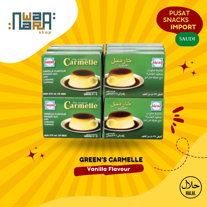 

GREEN’S CARMELLE | PUDING KARAMEL INSTAN DARI ARAB