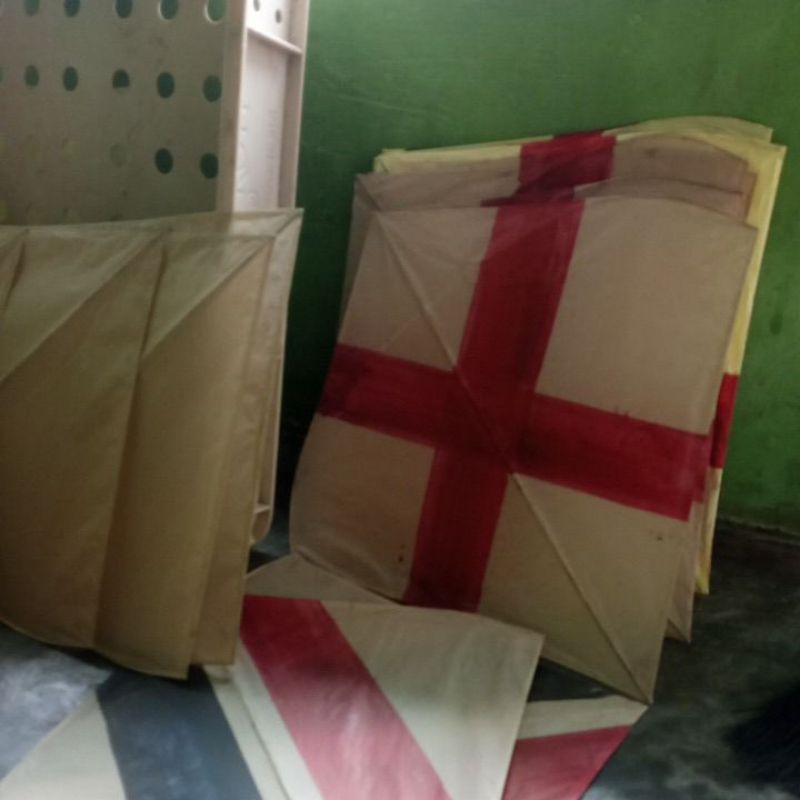 Layangan Seot Sukabumi Asli Ukuran 54