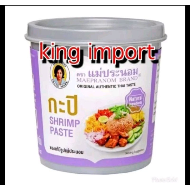 Maepranom Shrimp paste 350gr terasi thailand