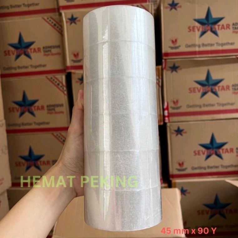 

[✺O51➤] Lakban Bening Coklat 1 Slop isi 6 pcs 45mm dan 48mm 90 y Keluaran Terbaru