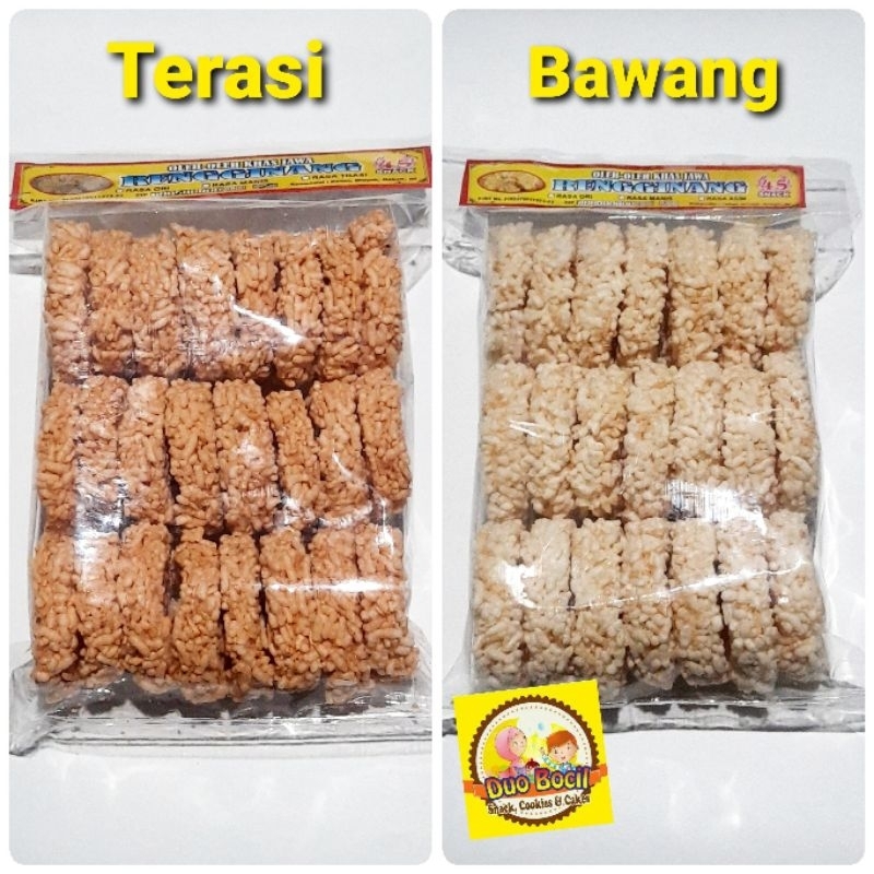 

Rengginang Matang rasa Bawang dan Terasi Asli SOLO - Duo Bocil Snack