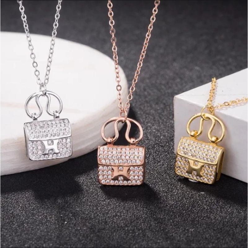 Kalung Titanium Wanita Original/Kalung Wanita Liontin Tas