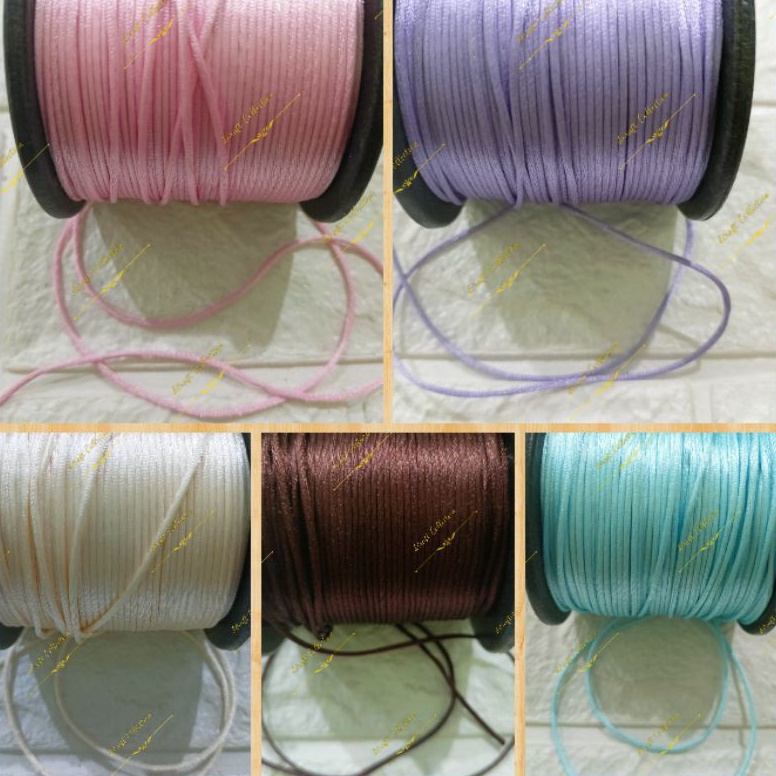 

Seller.. Tali Satin / Tali Cina 1mm per Roll PE7
