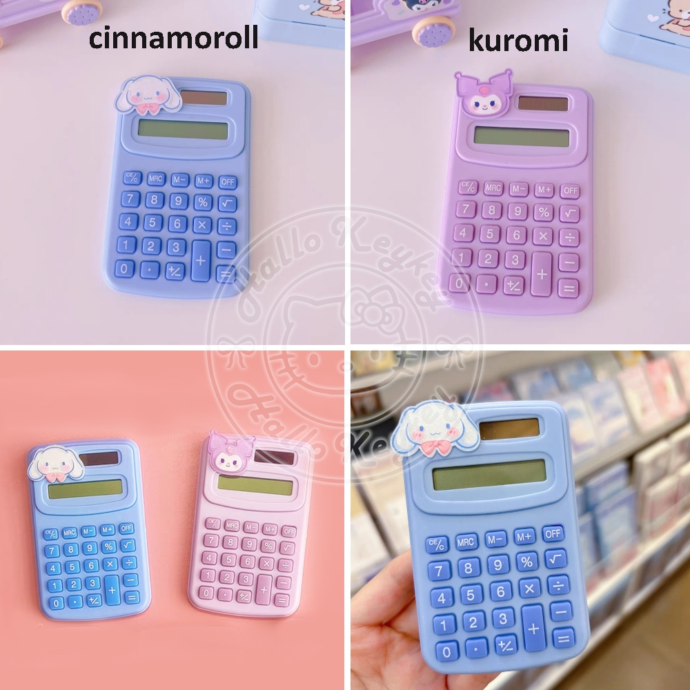 

kalkulator kecil kuromi cinnamoroll