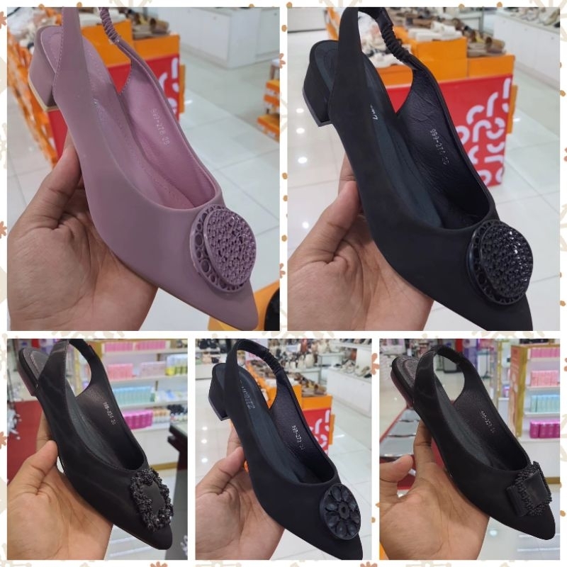 Sandal Heels Tahu Pesta Wanita Brand St.Moritz Matahari