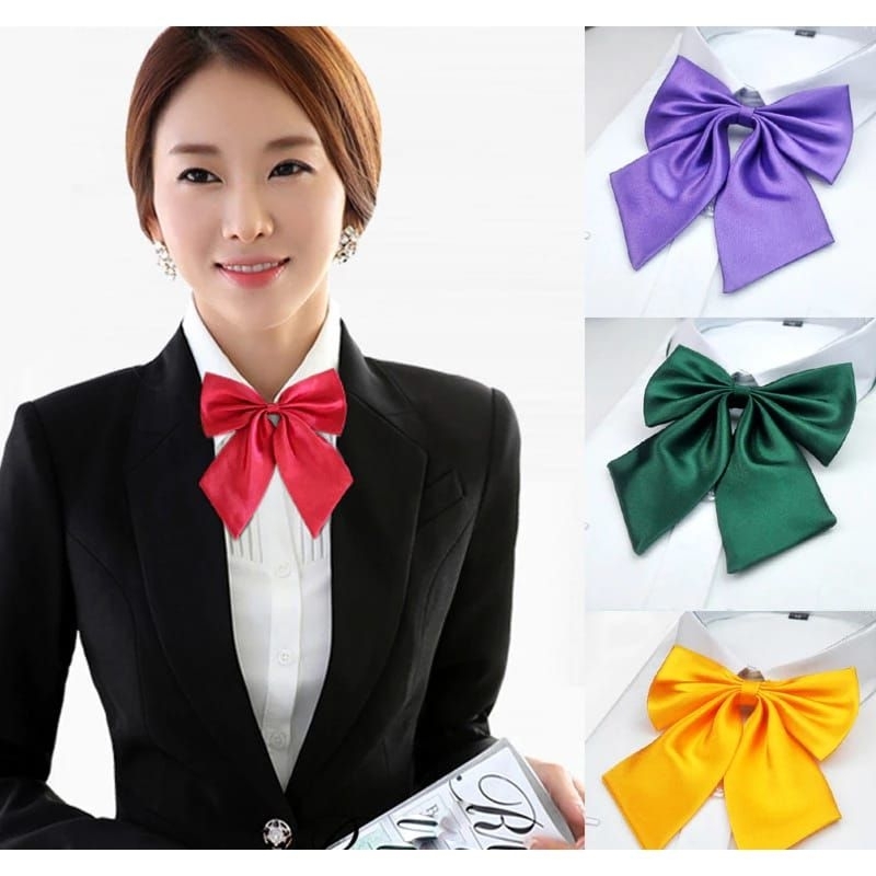 Dasi Kupu Pita Wanita / Dasi Kerja Wanita /Bowtie Wanita / Dasi Pegawai Hotel