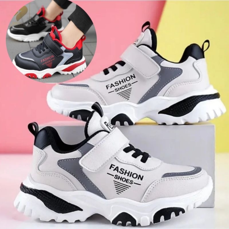 sepatu anak laki laki cowok usia 2 3 4 5 6 7 8 9 10 tahun / sepatu anak laki laki kelas 1 2 3 4 5 sd
