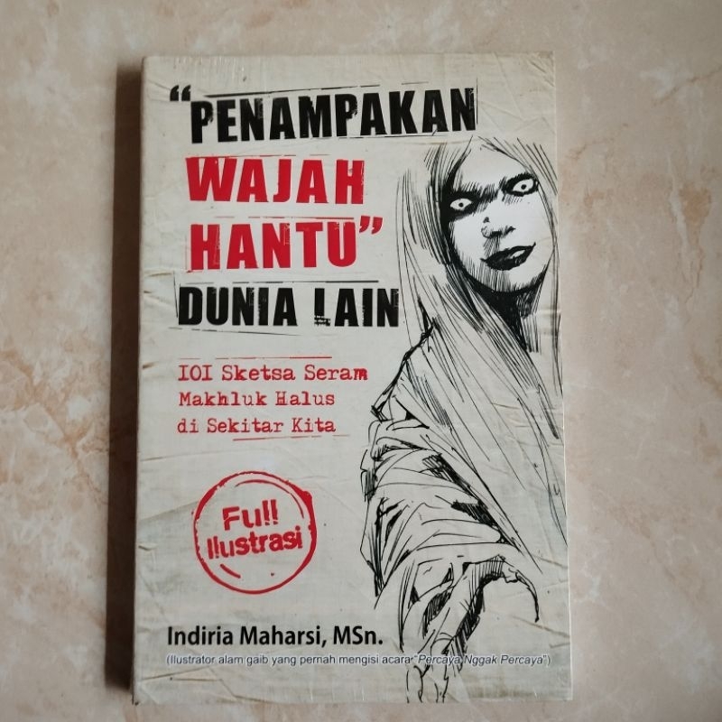 "Penampakan Wajah Hantu" Dunia Lain - 101 Sketsa Seram Makhluk Halus di Sekitar Kita