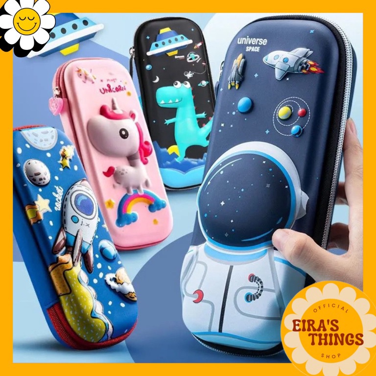 

H4rga Pr0mo Tempat Pensil Anak Karakter 3D bahan EVA Anti Air / Tepak Kotak Pensil Sekolah [12]