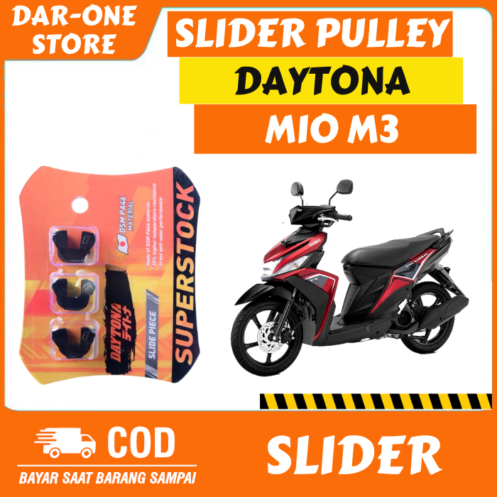 SLIDER PULLEY DAYTONA YAMAHA MIO  M3  ORIGINAL 5017