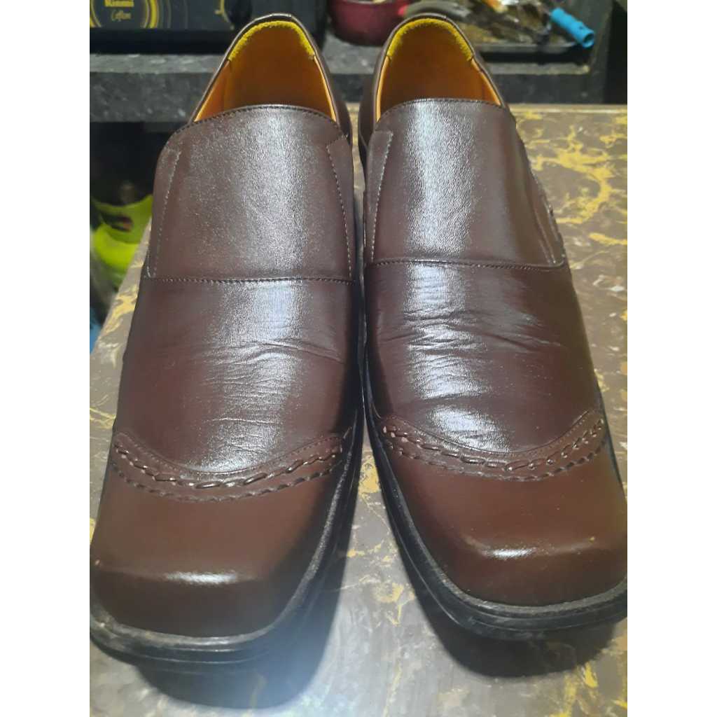 Preloved Buccheri Man Brown - Sepatu Formal Pria