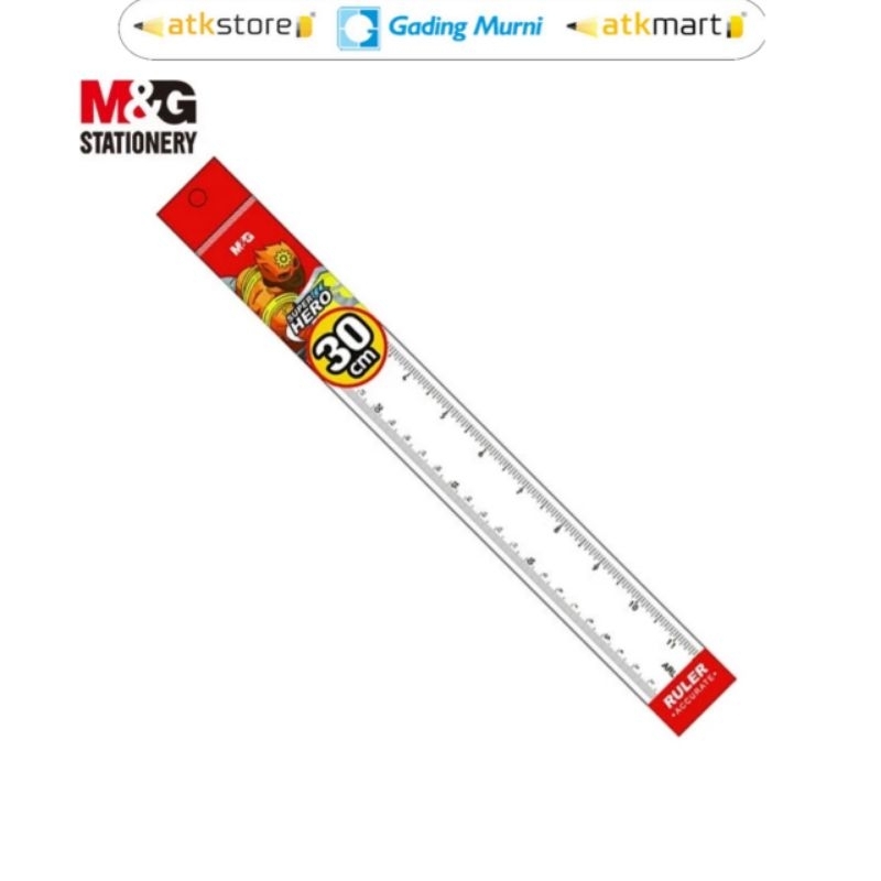 

M&G Penggaris 30 cm - Garisan Plastik ARL960G4