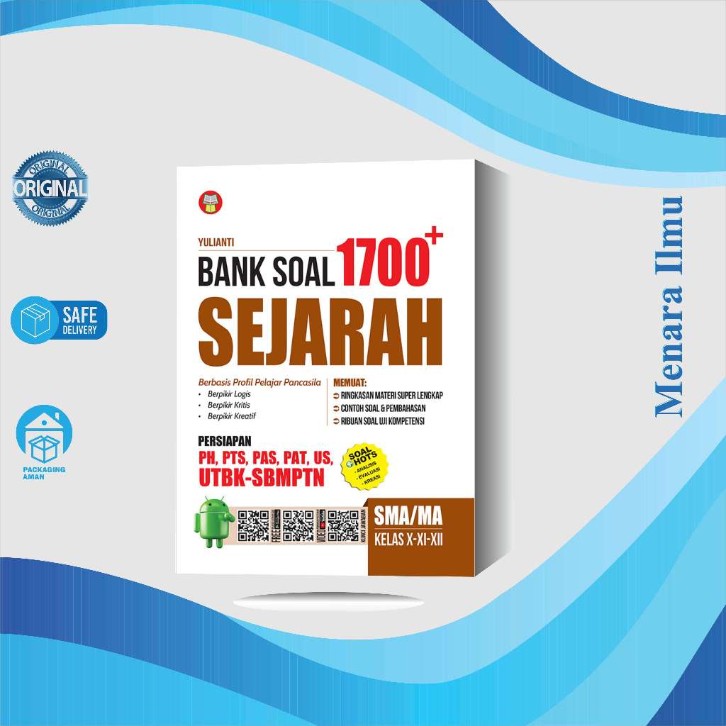 BUKU BANK SOAL 1700 PLUS SEJARAH SMA/MA KELAS X-XI-XII