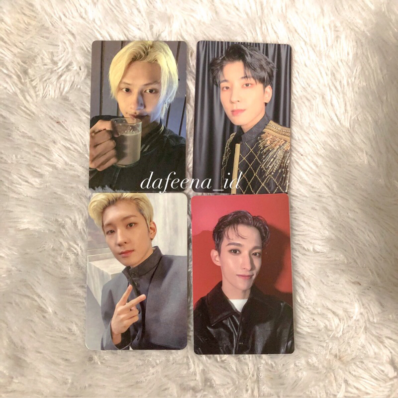 4 Photocard Wonwoo DVD Bets FTS Jun ITS DK LD FML