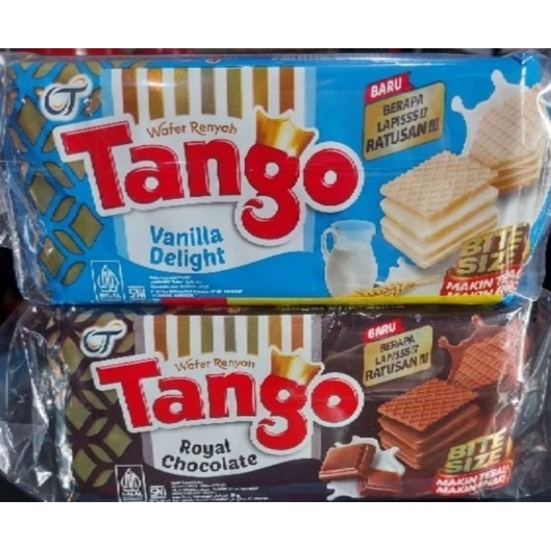 

Tango Wafer 39GR ECERAN 2000 1 PACK ISI 10 PROMO 10+4