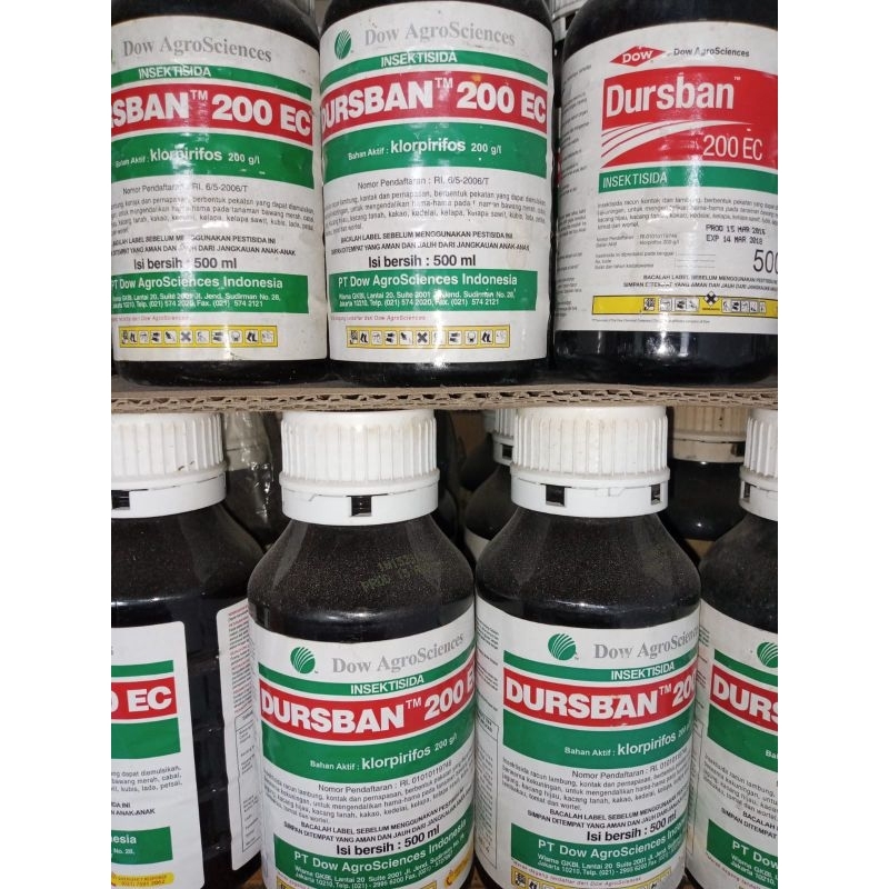 obat insektisida DURSBAN 500ml