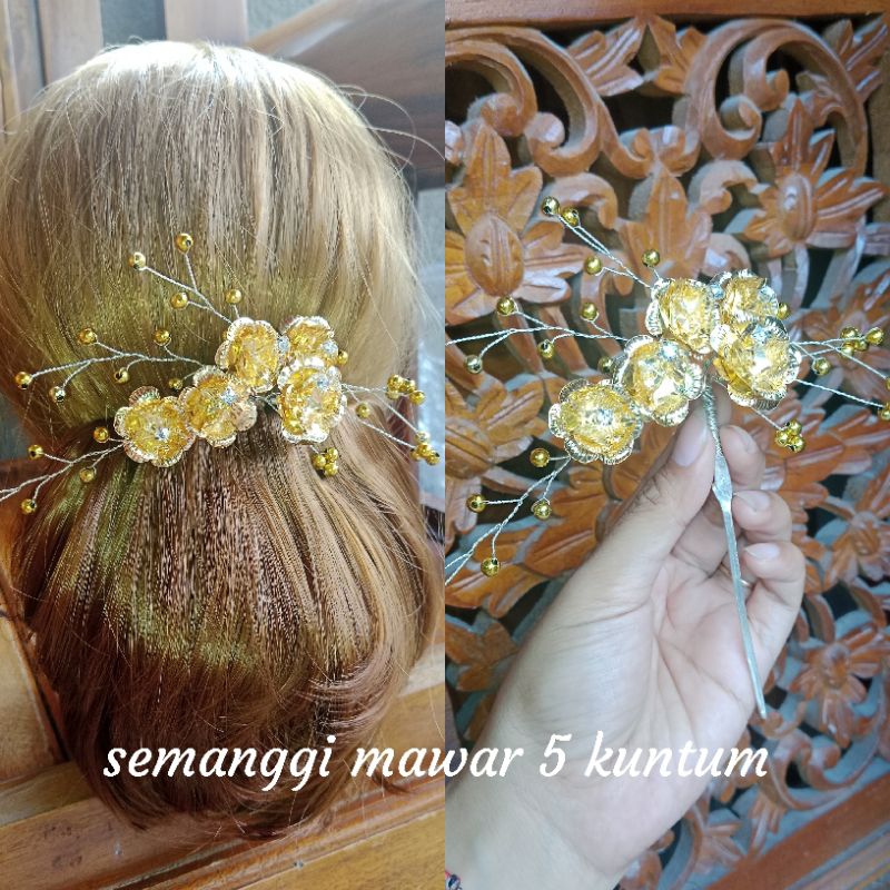 CUCUK EMAS BALI CANTIK aksesoris rambut