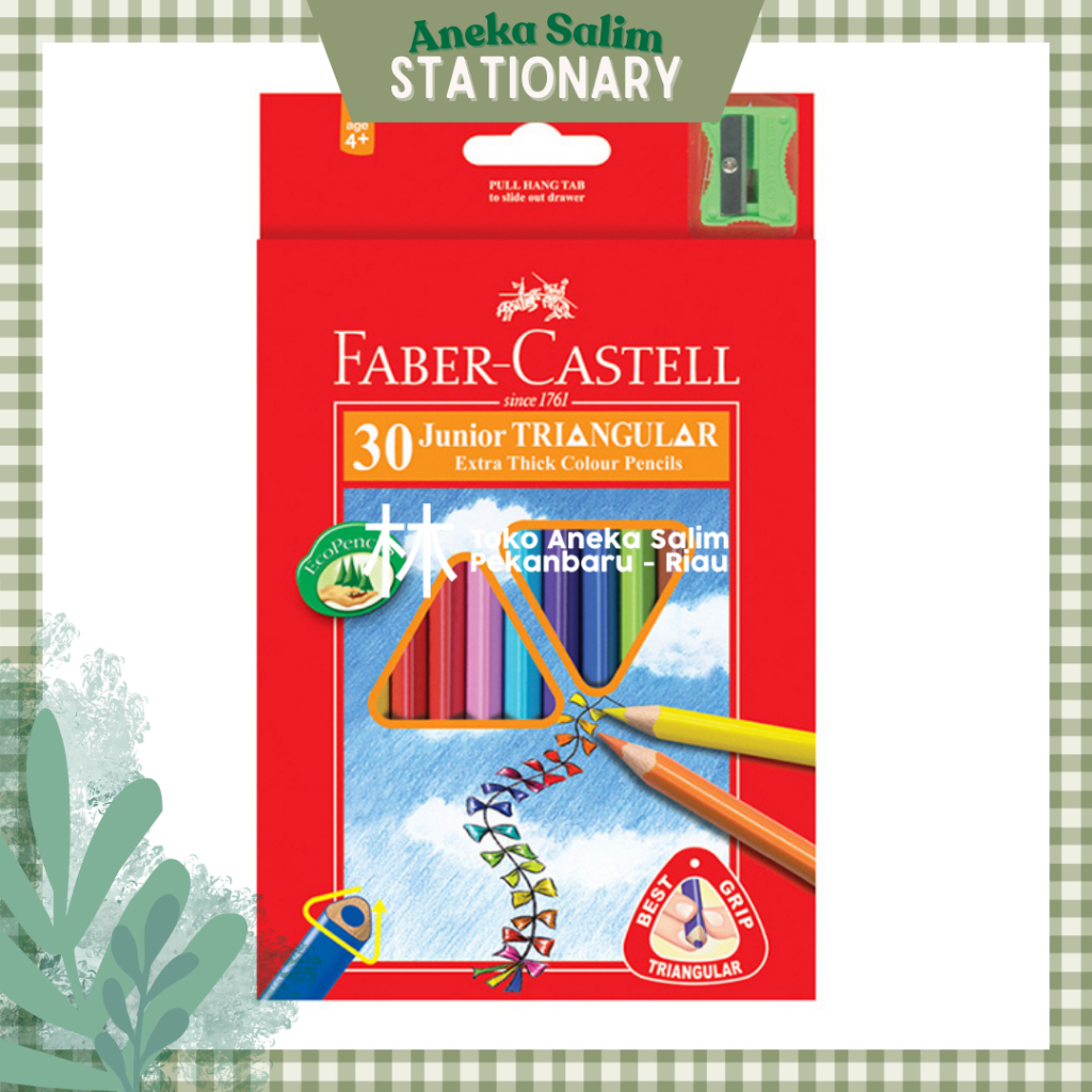 

Anekasalim - Pensil Warna Faber Castell Junior Triangular 30W 11653830