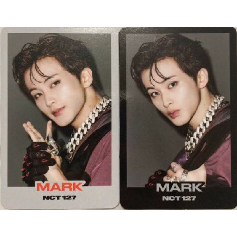 MARK PHOTOCARD OFFICIAL ISTJ 2BADDIES TC BLACK