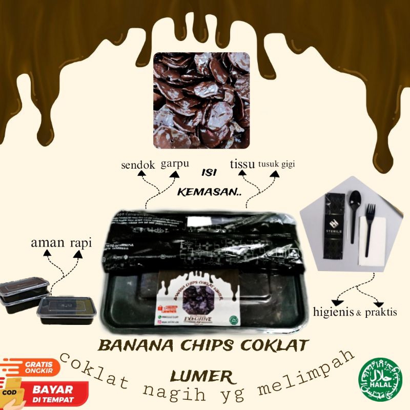 

HARGA PROMO keripik pisang coklat lumer isi kemasan SESUAI GAMBAR