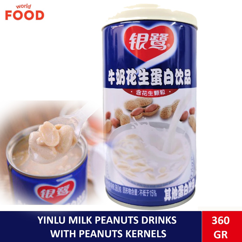 

YINLU MILK PEANUTS DRINKS WITH PEANUTS KERNELS 360GR