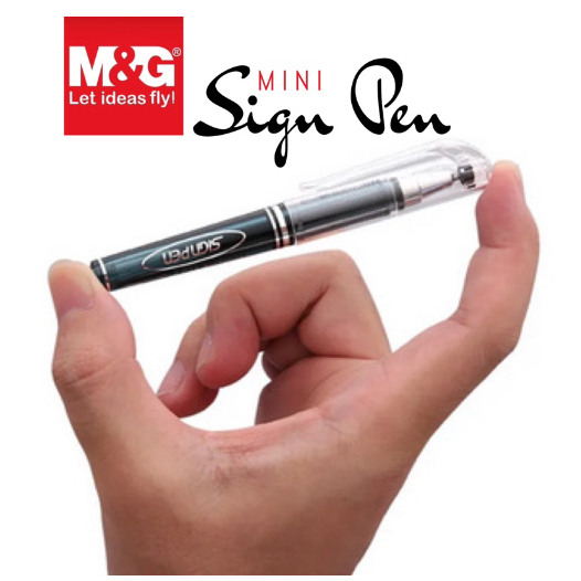 

M&G Stick Gel Sign Pen 0.5 mm Visable Window / Pulpen / Ballpoin Gel Mini AGP15571