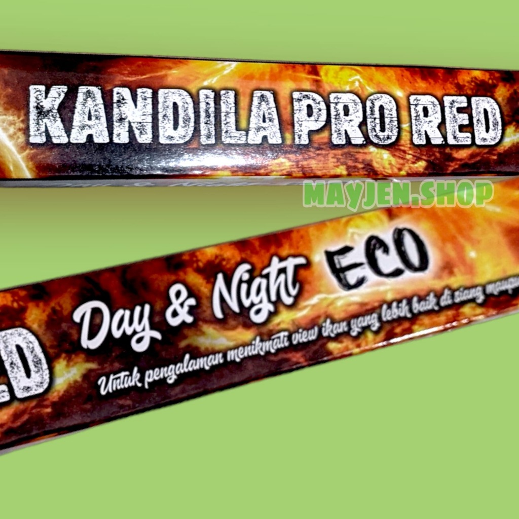 LAMPU KANDILA PRO RED DAY & NIGHT PLUS ECO400 - PACKING PVC + BUBBLE