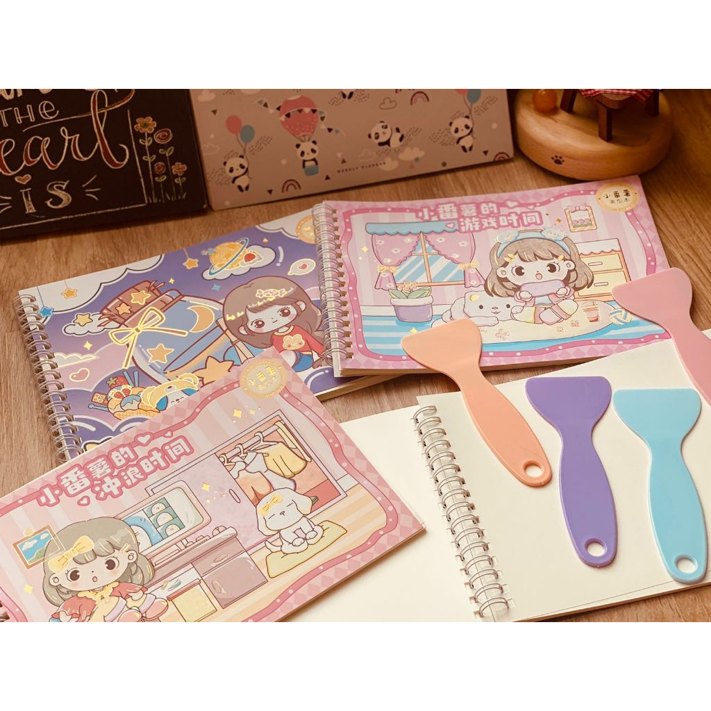 

STICKER BOOK CUTE GIRL