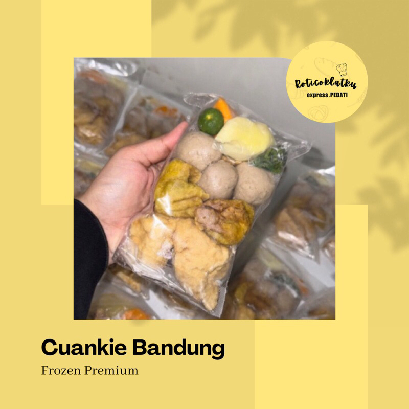 

CUANKIE BANDUNG PREMIUM / BAKWAN MALANG ala ROTICOKLATKUEXPRESS yang di review kak TASYA SAYEED