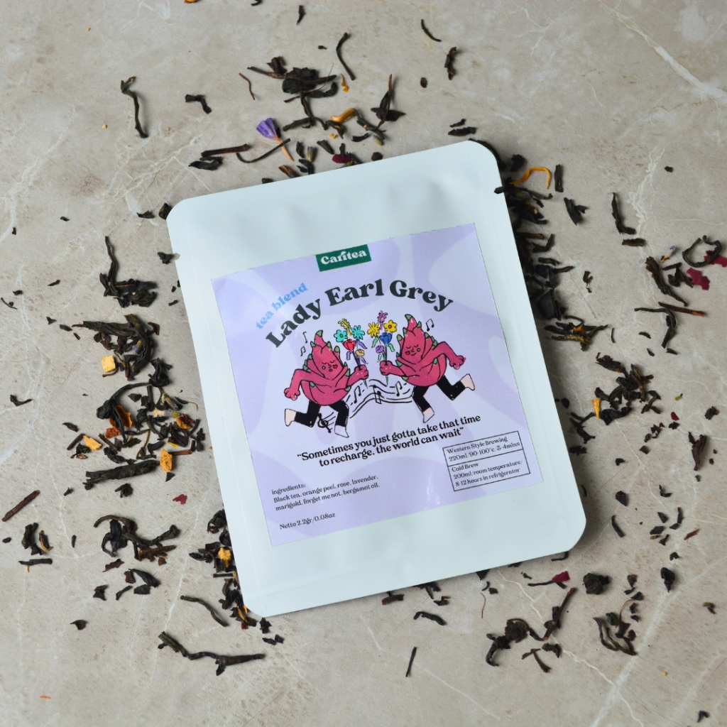 

Lady Earl Grey Tea Blend Caritea [Sample Pack]