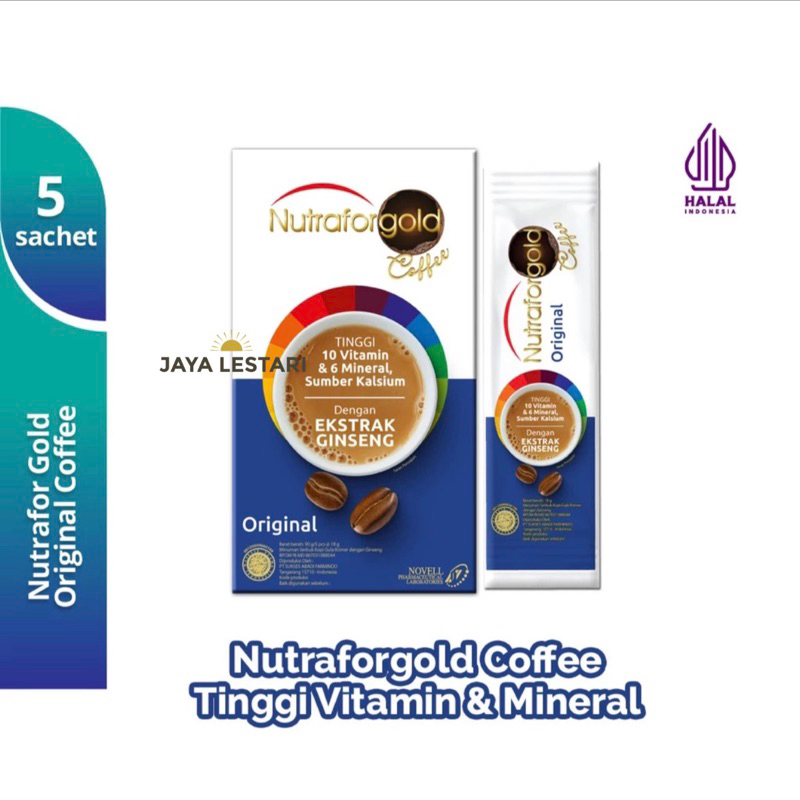 

Nutraforgold Original Coffee (5 Sachet) (90g)