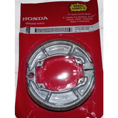 Kampas Rem Tromol Beat, Vario Original