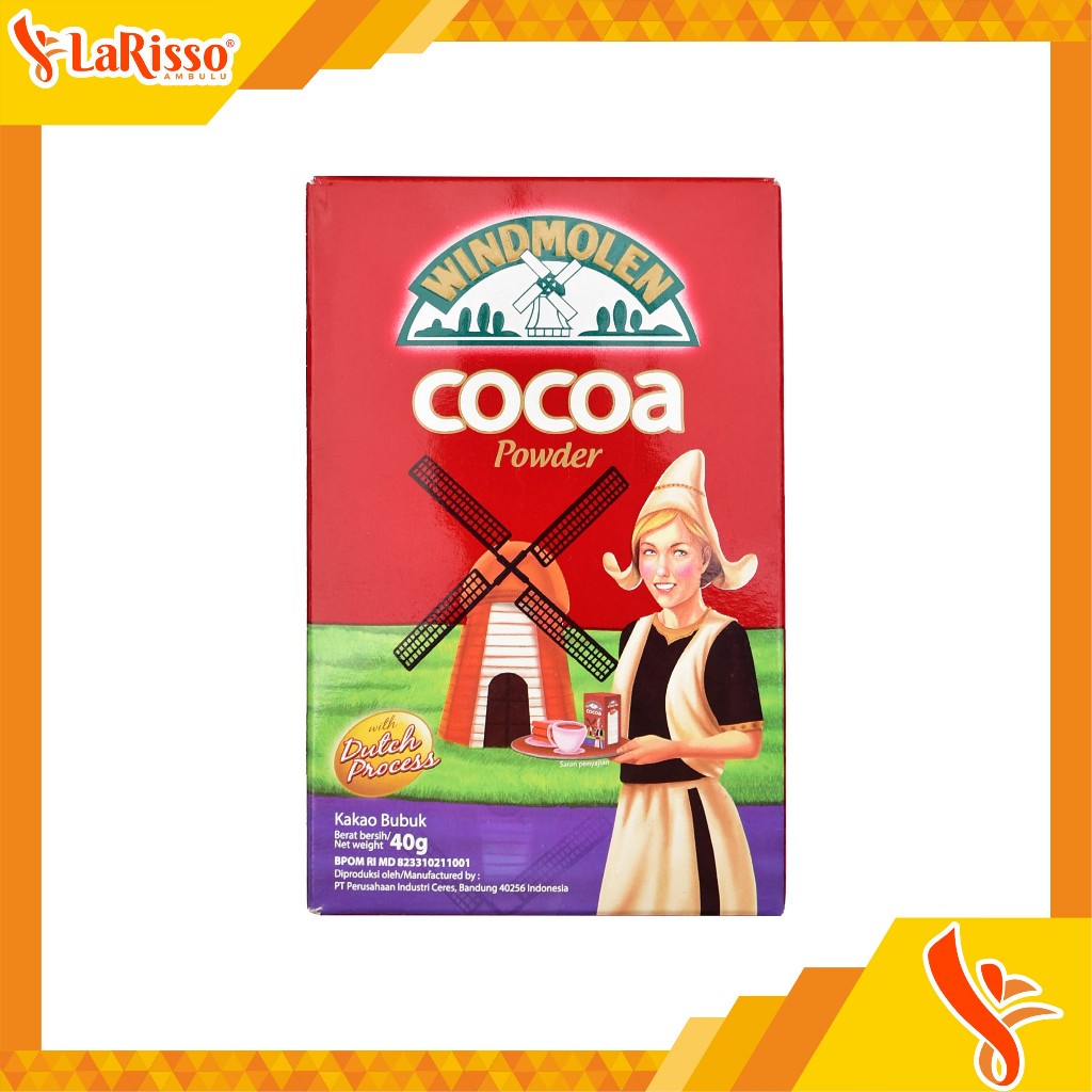 

WINDMOLEN COCOA POWDER 40GR