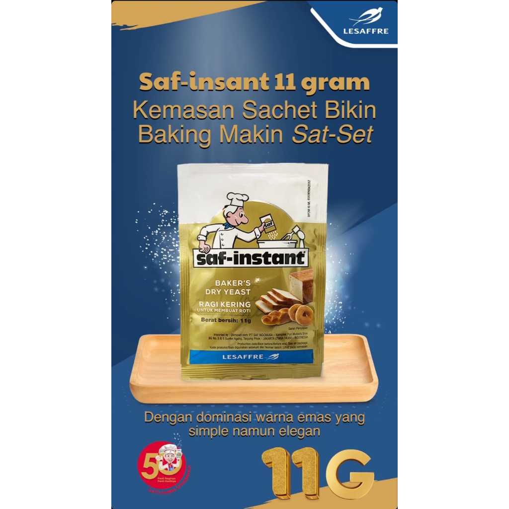 

[NEW PACAKGING]Saf-instant Ragi kering [4 sachet/pak]